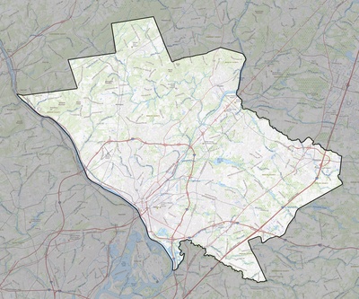 Mercer County NJ USGS topo map