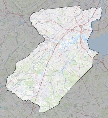 Middlesex County NJ USGS topo map