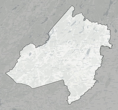 Morris County NJ county basemap context