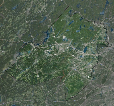 Morris County NJ USGS imagery and topo map