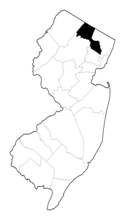 Passaic County in New Jersey