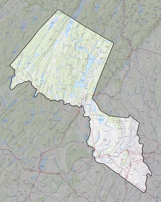 Passaic County NJ USGS topo map