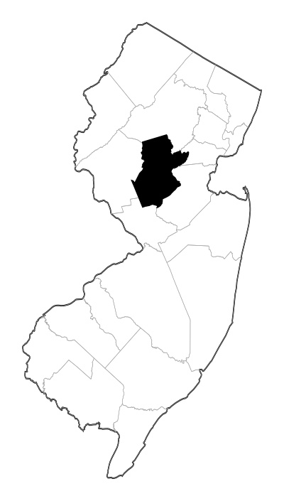 Somerset County in New Jersey