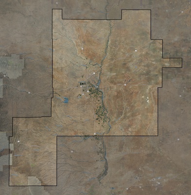 Chaves County NM USGS imagery and topo map