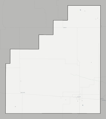 Curry County NM county basemap context