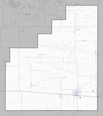 Curry County NM USGS topo map