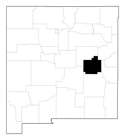 De Baca County in New Mexico