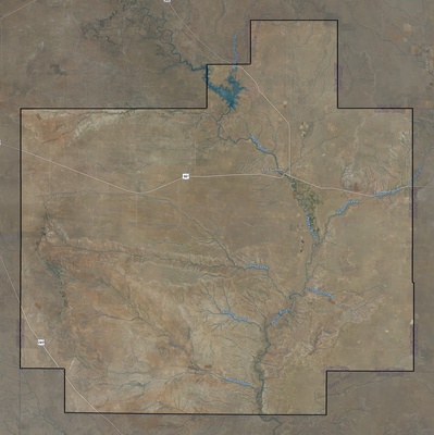 De Baca County NM USGS imagery and topo map