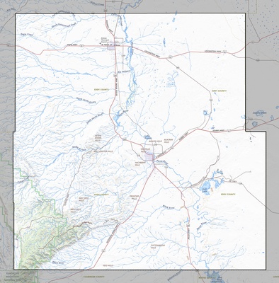 Eddy County NM USGS topo map