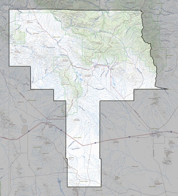 Grant County NM USGS topo map