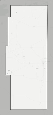 Lea County NM county basemap context