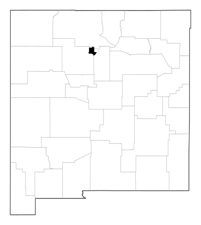 Los Alamos County in New Mexico