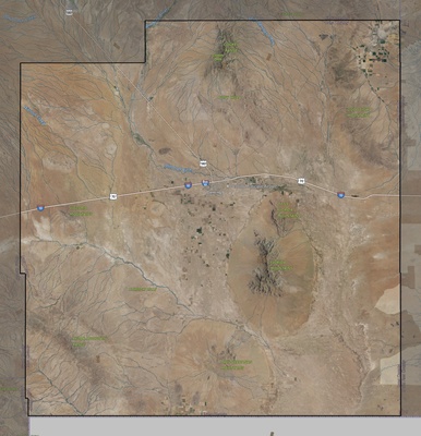 Luna County NM USGS imagery and topo map