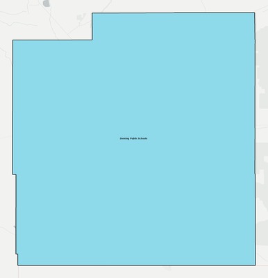 Luna County NM school district boundaries map