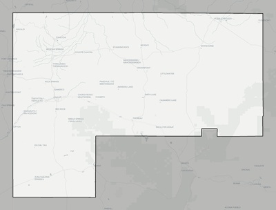 McKinley County NM county basemap context