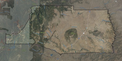 Mora County NM USGS imagery and topo map