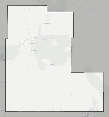Otero County NM county basemap context