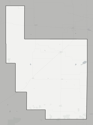 Roosevelt County NM county basemap context