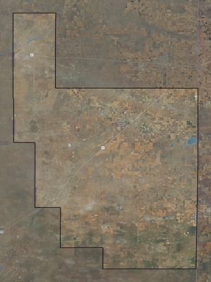 Roosevelt County NM USGS imagery and topo map