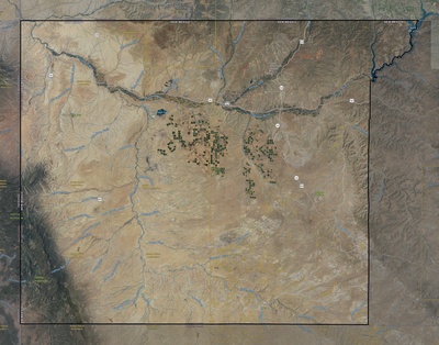 San Juan County NM USGS imagery and topo map