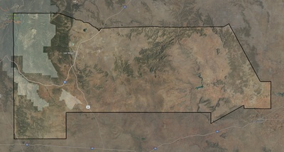 San Miguel County NM USGS imagery and topo map