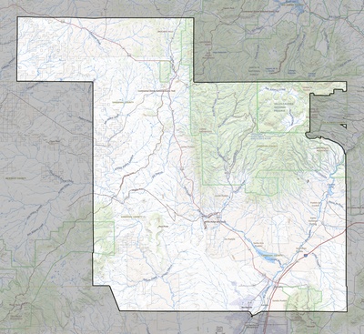 Sandoval County NM USGS topo map