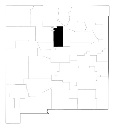 Santa Fe County in New Mexico