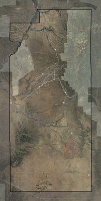 Santa Fe County NM USGS imagery and topo map