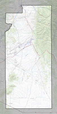 Santa Fe County NM USGS topo map