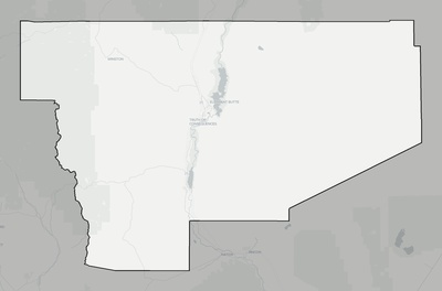 Sierra County NM county basemap context