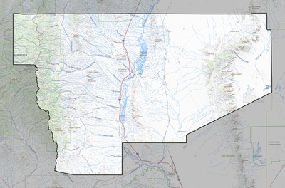 Sierra County NM USGS topo map