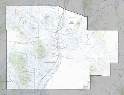 Socorro County NM USGS topo map