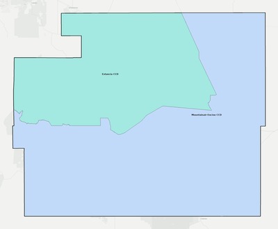 Torrance County NM townships and subdivisions map