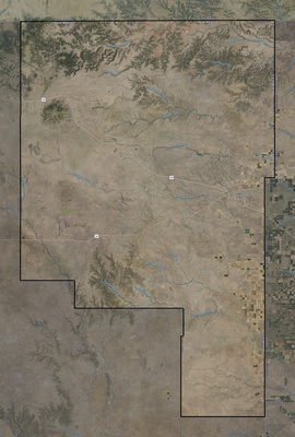 Union County NM USGS imagery and topo map