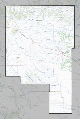 Union County NM USGS topo map