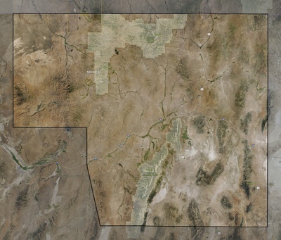 Elko County NV USGS imagery and topo map
