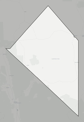 Esmeralda County NV county basemap context