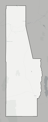 Eureka County NV county basemap context
