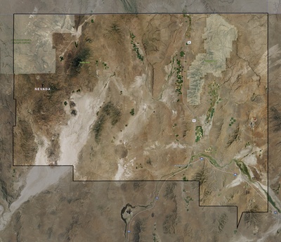 Humboldt County NV USGS imagery and topo map