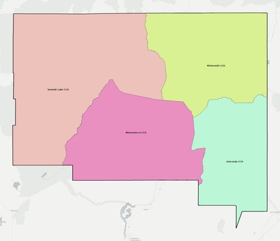 Humboldt County NV townships and subdivisions map