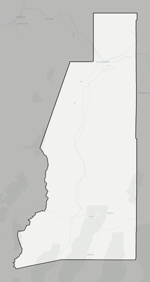 Lander County NV county basemap context