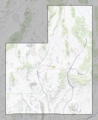 Lincoln County NV USGS topo map