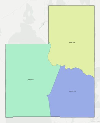 Lincoln County NV townships and subdivisions map
