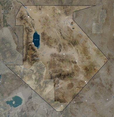 Mineral County NV USGS imagery and topo map