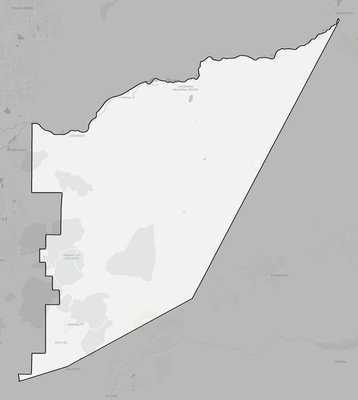 Storey County NV county basemap context