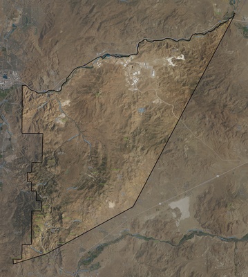 Storey County NV USGS imagery and topo map