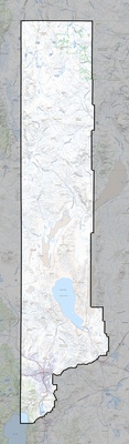 Washoe County NV USGS topo map