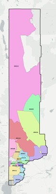 Washoe County NV ZIP code map preview
