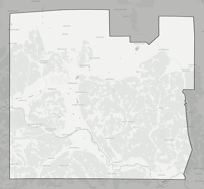 Chemung County NY county basemap context