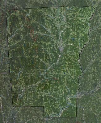 Chenango County NY USGS imagery and topo map